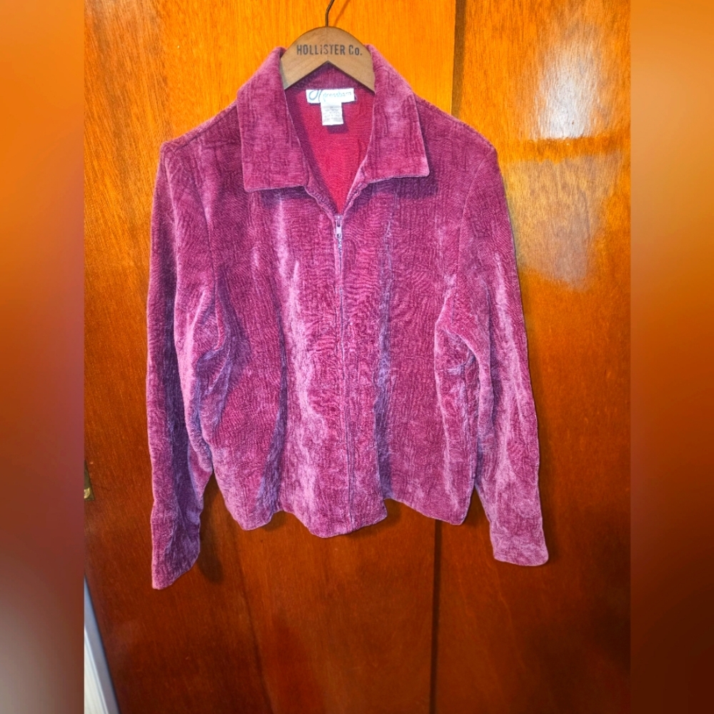 Womens burgundy dress jacket